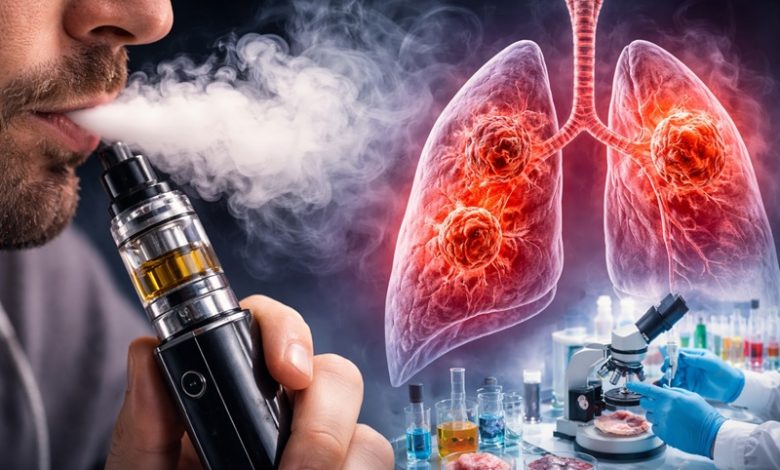 Țigările electronice pe bază de nicotină, asociate cu cancerul pulmonar și oral (analiză științifică exhaustivă) 1